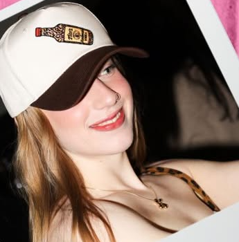 Guest in a custom cap